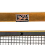 PILGRIM Brass and Mesh Fireplace Screen - Image 4