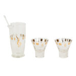 5 Piece Piano Motif Cocktail Set - Image 2