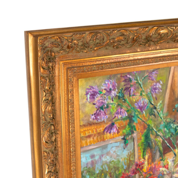 Signed Original Still Life on Canvas - Image 2