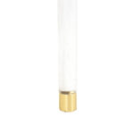 Acrylic and Brass Tripod Floor Lamp - Image 5