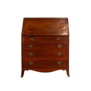 Antique Hepplewhite Cherry Drop Front Secretary Desk