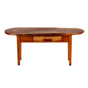 Artisan Made Live Edge Coffee Table with Drawer