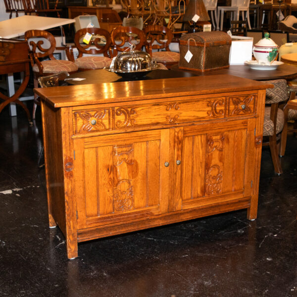 Vintage Jacobean Style Buffet - Image 7
