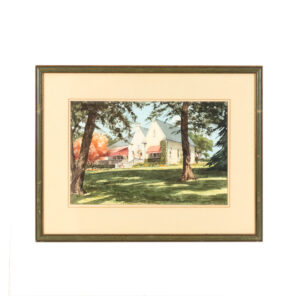 Vintage DONALD REDDING Original Watercolor
