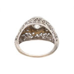 1.17 Carat Euro Cut Diamond Engagement Ring in 14 Karat Gold - Image 4