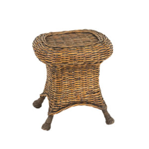 Square Wicker Side Table