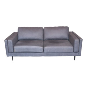 AMERICAN SIGNATURE West End Sofa in Blue-Gray Upholstery