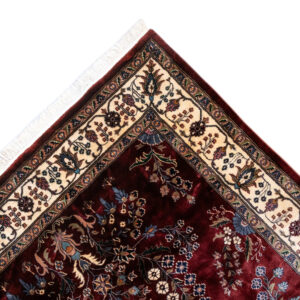8’7” x 6’ Hand Knotted Persian Silk and Wool Blend Rug