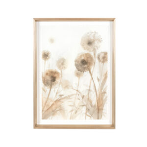 ARHAUS Sepia Tone Floral Print