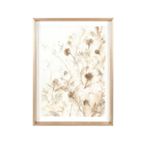 ARHAUS Sepia Tone Floral Print