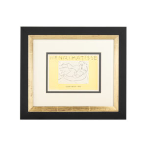 Vintage HENRI MATISSE “Galerie Maeght-Paris” Framed Poster