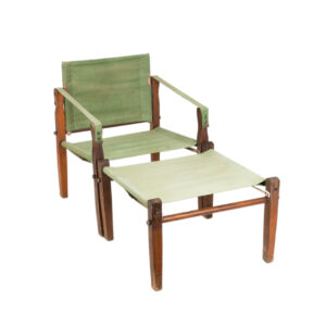 GOLD MEDAL Safari Chair and Ottoman