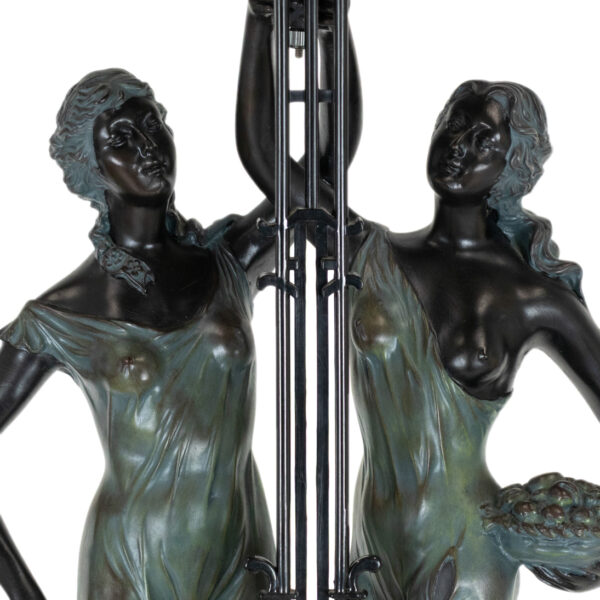 Figural Metal Battery Powered Clock - Image 3