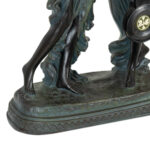 Figural Metal Battery Powered Clock - Image 5