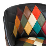 Pair of BROTHERS OF KENTUCKY Whiskey Barrel Accent Swivel Chairs - Image 3
