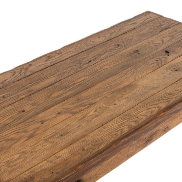 Refinished Railroad Cart Coffee Table - Image 2