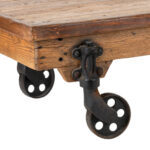 Refinished Railroad Cart Coffee Table - Image 3