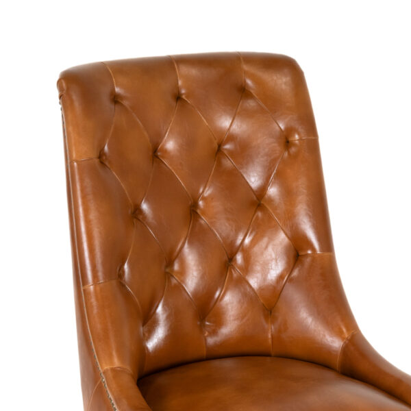 Accent Chair in Faux Leather Upholstery - Image 3