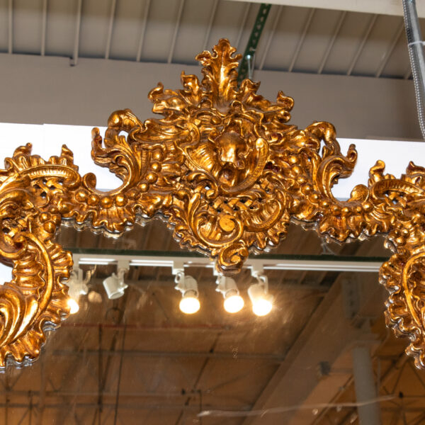 Ornate Gold Foliate Framed Mirror - Image 2