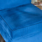 POTTERY BARN Fremont Armless Chair in Royal Blue - Image 4