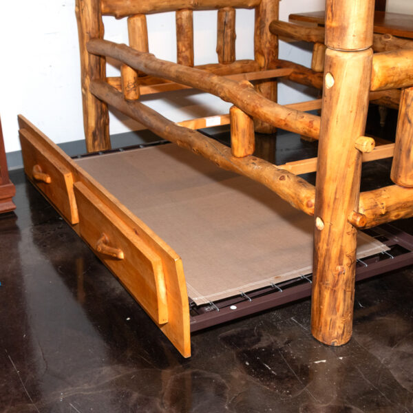 MOUNTAIN WOODS FURNITURE Aspen Twin Bunk Bed with Trundle - Image 5