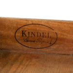 KINDEL French Provincial Two Drawer Nightstand - Image 7