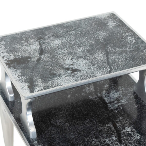 Vintage Refinished Stepback End Table - Image 2