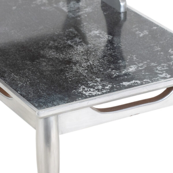 Vintage Refinished Stepback End Table - Image 3