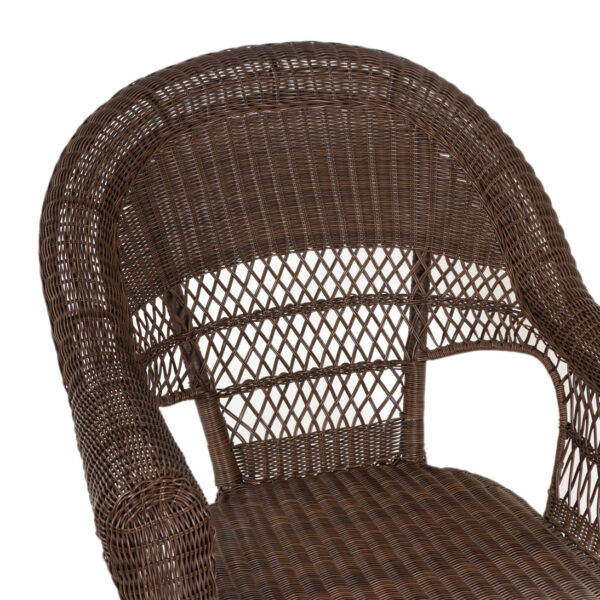 All Weather Wicker Accent Chair - Image 3