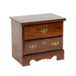 Traditional Two Drawer Nightstand - Image 2