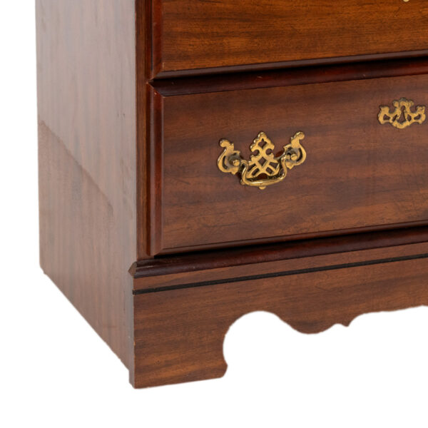 Traditional Two Drawer Nightstand - Image 4