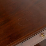 POTTERY BARN Cherry 3 Drawer Console Table - Image 6