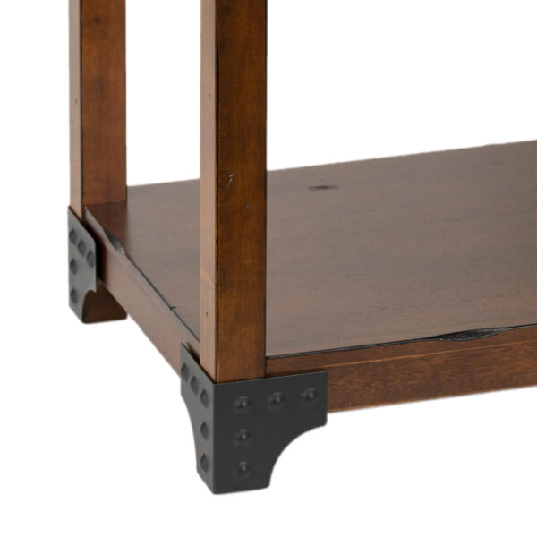 ASHLEY FURNITURE Murphy Console Table in Warm Rustic Finish - Image 3