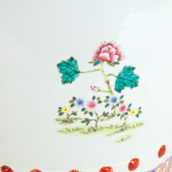 Chinese Famille Rose Porcelain Garden Seat - Image 5