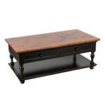 ARHAUS Cobrizo Copper Top Coffee Table - Image 2