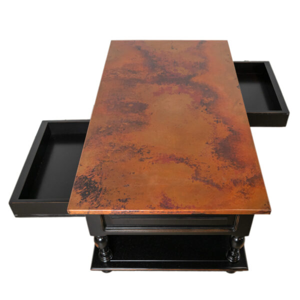 ARHAUS Cobrizo Copper Top Coffee Table - Image 6