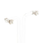 Pair of 2 Carat Total Weight Diamond Stud Earrings in Platinum - Image 2