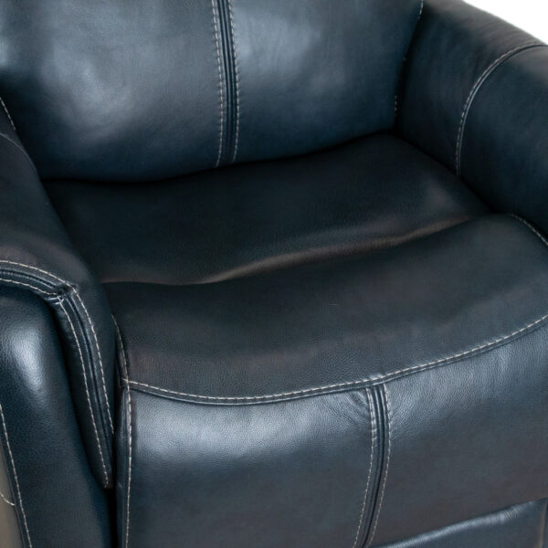FLEXSTEEL Swivel Power Recliner with Power Headrest - Image 4