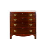 Chippendale Style Four Drawer Low Chest