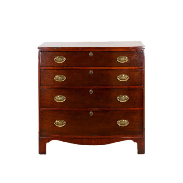Chippendale Style Four Drawer Low Chest - Image 1
