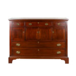 CRAFTIQUE Mahogany 5 Drawer Sideboard with 3 Cabinets