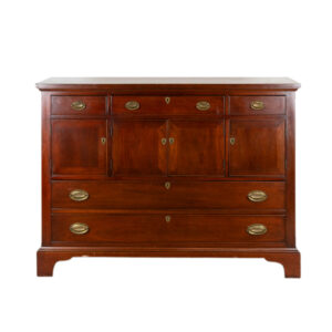 CRAFTIQUE Mahogany 5 Drawer Sideboard with 3 Cabinets