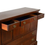CRAFTIQUE Mahogany 5 Drawer Sideboard with 3 Cabinets - Image 4
