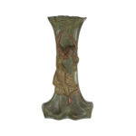 Vintage Italian Spelter Umbrella Stand with a Dancing Figure
