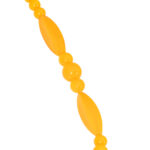 Vintage Bakelite ‘Butterscotch’ Long Beaded Necklace - Image 3