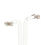 Pair of 1 Carat Total Weight Diamond Stud Earrings in 18 Karat Gold - Image 2