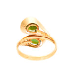 Green Tourmaline Ring in 18 Karat Gold - Image 4