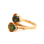 Green Tourmaline Ring in 18 Karat Gold - Image 5