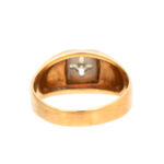 Diamond Ring in Two Tone 14 Karat Gold - Image 4