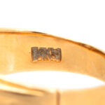 Diamond Ring in Two Tone 14 Karat Gold - Image 6